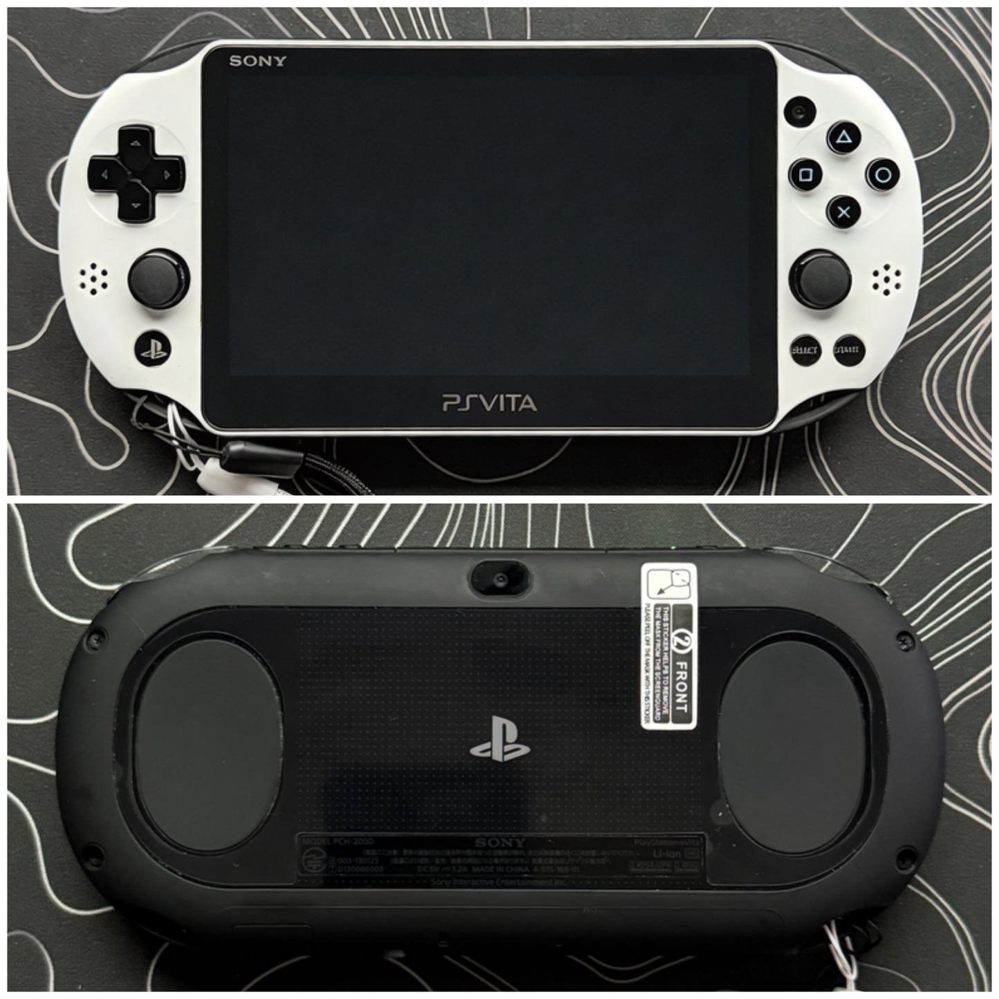 PSvita 2000/Slim |Charger+Case+Clear Shell+Screen Protector+Wrist Strap|