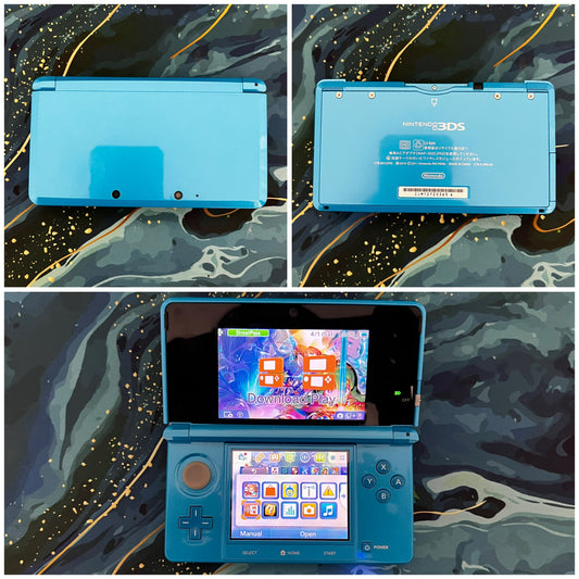 3DS with Accessories (Screen Protector/Charger/Clear Shell/Case)