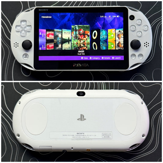 PSvita 2000/Slim |Charger+Case+Clear Shell+Screen Protector+Wrist Strap|