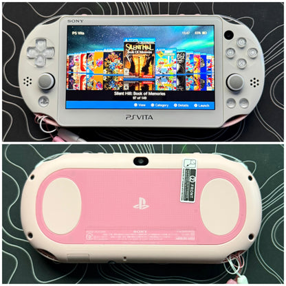 PSvita 2000/Slim |Charger+Case+Clear Shell+Screen Protector+Wrist Strap|