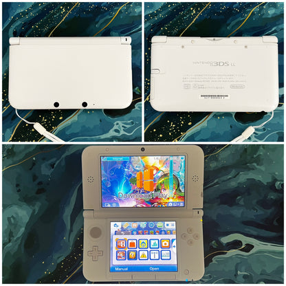 3DS LL with Accessories (Screen Protector/Charger/Clear Shell/Case)