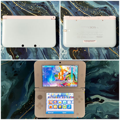 3DS LL with Accessories (Screen Protector/Charger/Clear Shell/Case)