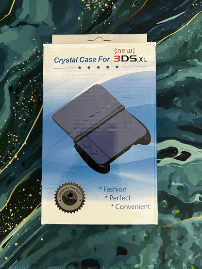 New 3DS LL with (Case/Charger/Wrist Strap/Hand Grip/Clear Shell/Screen Protector)