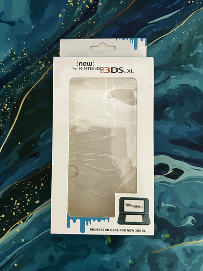 New 3DS LL with (Case/Charger/Wrist Strap/Hand Grip/Clear Shell/Screen Protector)