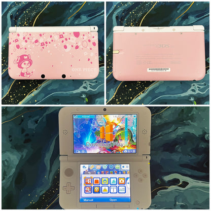 3DS LL with Accessories (Screen Protector/Charger/Clear Shell/Case)