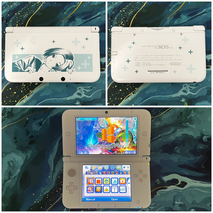 3DS LL with Accessories (Screen Protector/Charger/Clear Shell/Case)