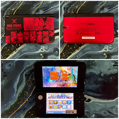 3DS LL with Accessories (Screen Protector/Charger/Clear Shell/Case)