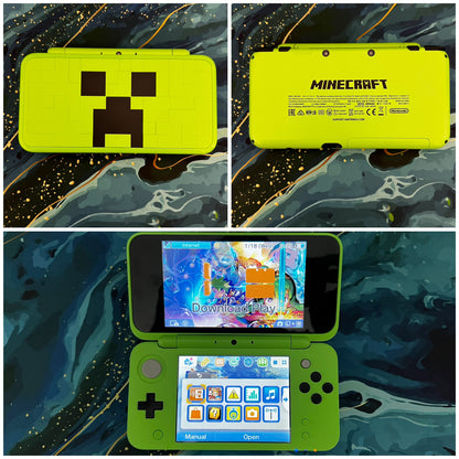 New 2DS LL with (Case/Charger/Hand Grip/Clear Shell/Screen Protector)