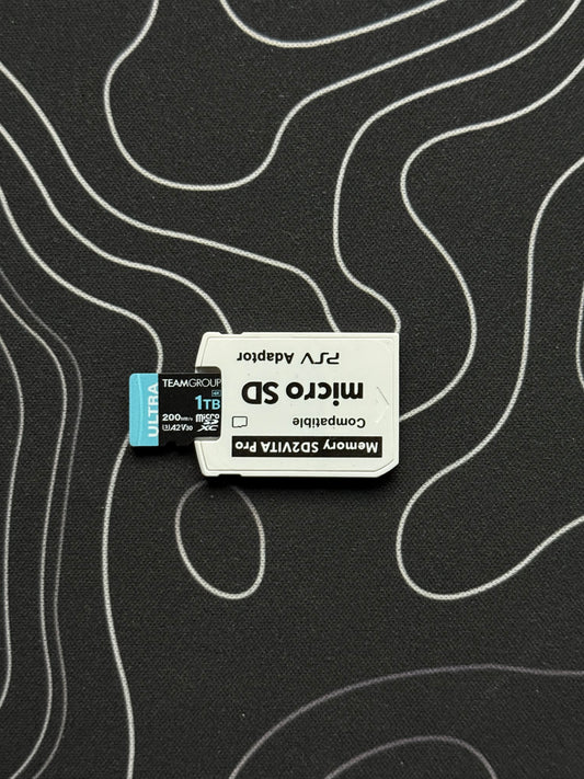 Sd2vita Preloaded Memory Card | Titles & Emulators Included