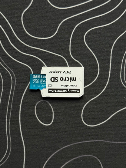 Sd2vita Preloaded Memory Card | Titles & Emulators Included