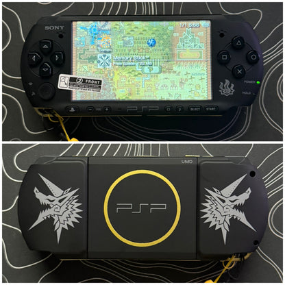 PSP 3000 with |Charger+Case+Clear Shell+Screen Protector+Wrist Strap|