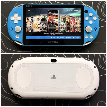 PSvita 2000/Slim |Charger+Case+Clear Shell+Screen Protector+Wrist Strap|