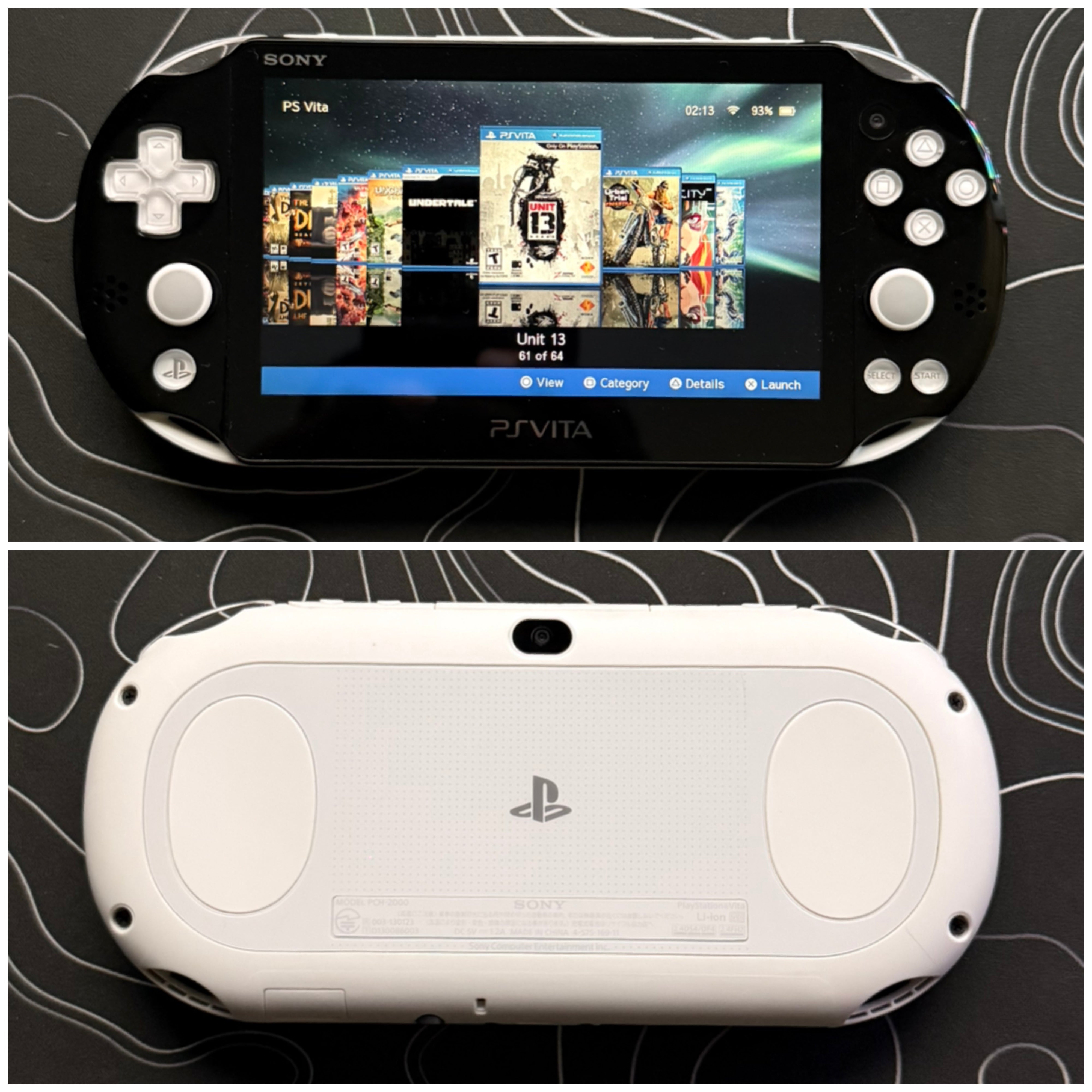 PSvita 2000/Slim |Charger+Case+Clear Shell+Screen Protector+Wrist