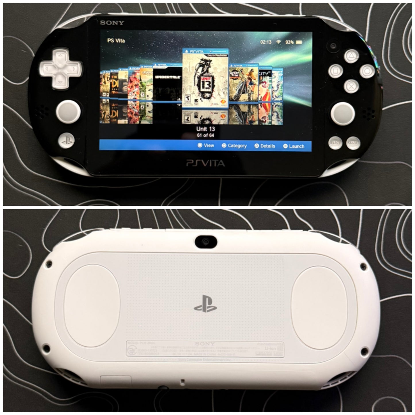PSvita 2000/Slim |Charger+Case+Clear Shell+Screen Protector+Wrist Strap|