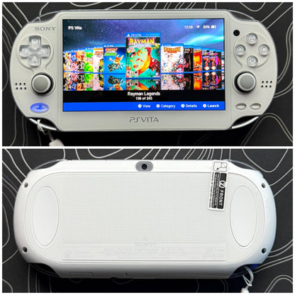 PSvita OLED/1000 |Charger+Case+Clear Shell+Screen Protector+Wrist Strap|