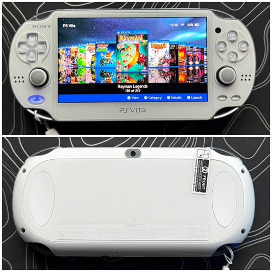 PSvita OLED/1000 |Charger+Case+Clear Shell+Screen Protector+Wrist Strap|