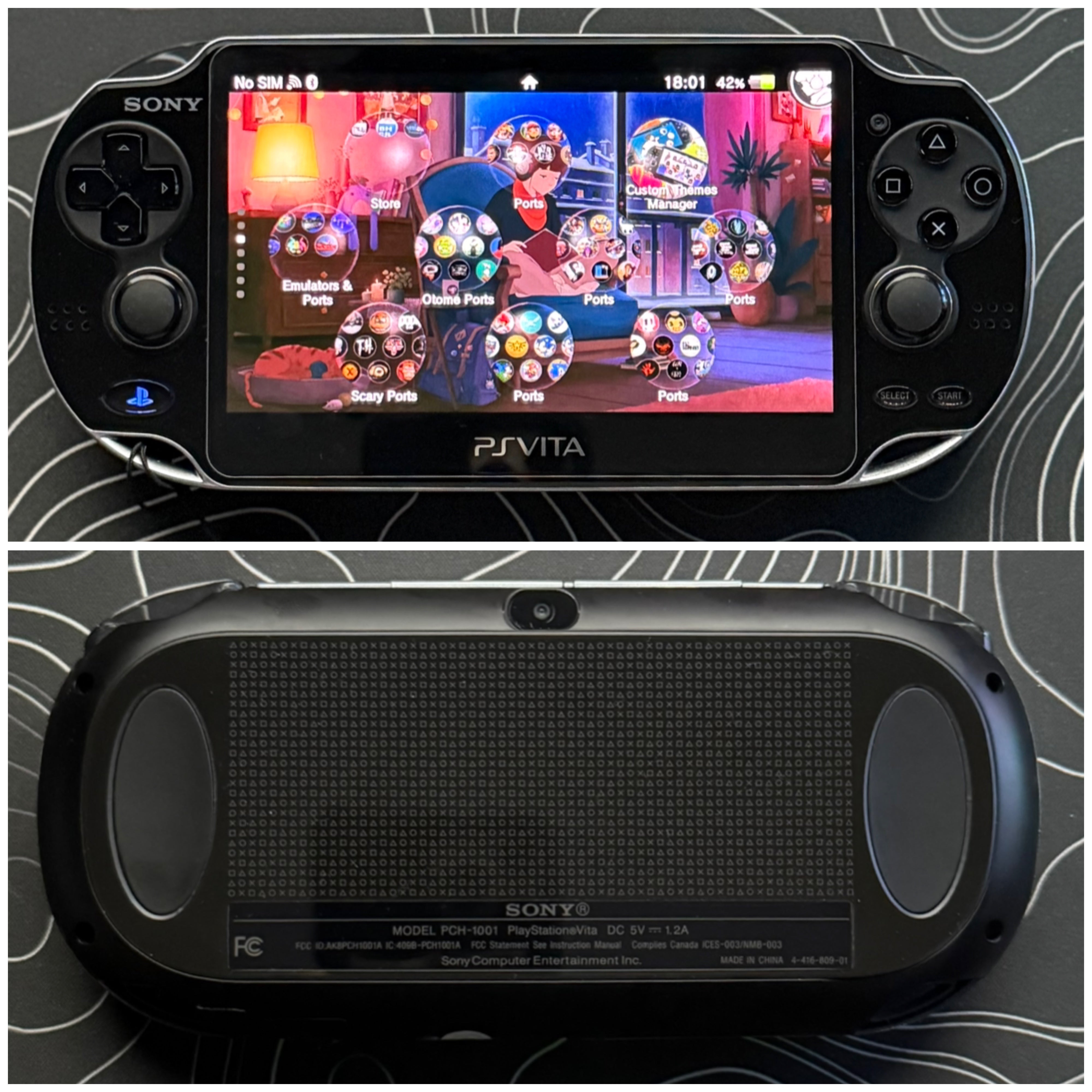 PSvita OLED/1000 |Charger+Case+Clear Shell+Screen Protector+Wrist